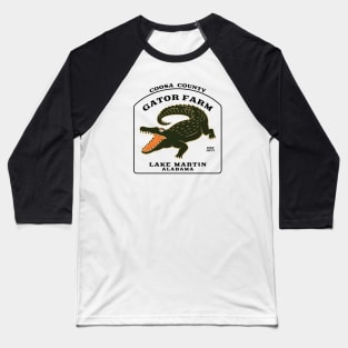 Coosa County Gator Farm • Lake Martin Baseball T-Shirt